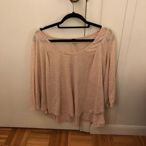 Free People Draped Long Sleeve Tee